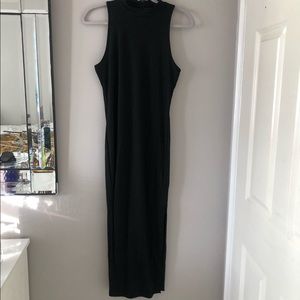Long turtle neck dress